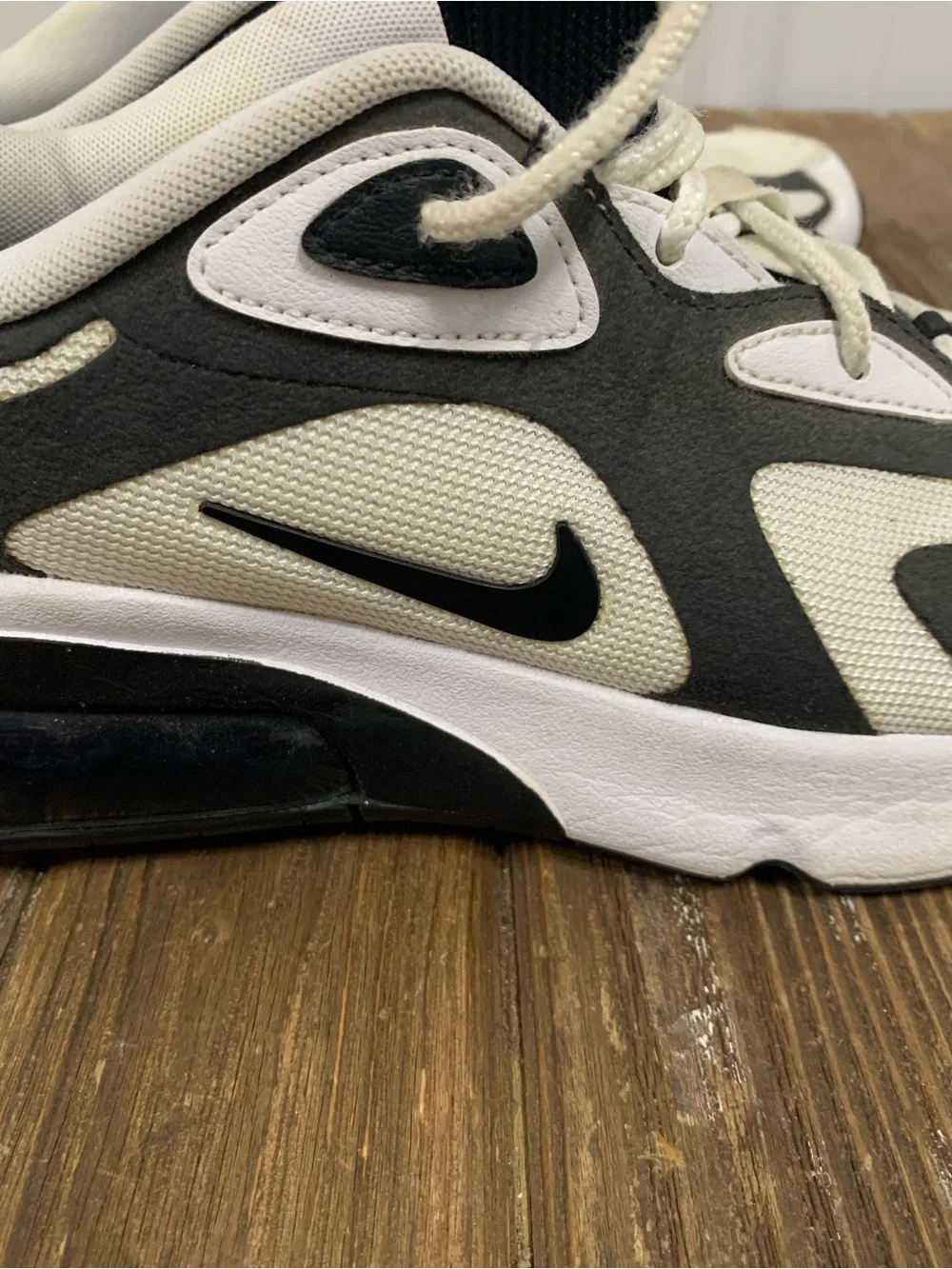 Nike Men’s Athletic Shoes in White and Black